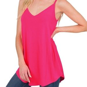 Spaghetti strap Tank